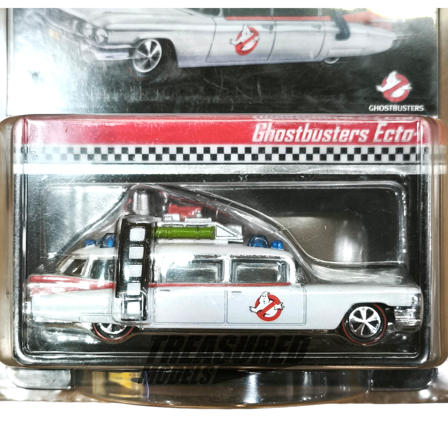 Hot Wheels Ghostbusters Ecto-01 Spectraflame White 2010 Premium RLC 1/64 Die Cast
