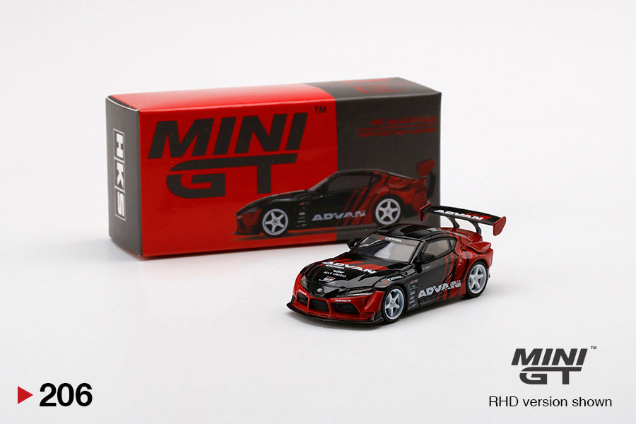 Mini GT HKS ADVAN GR Supra MGT00206 1/64 Diecast