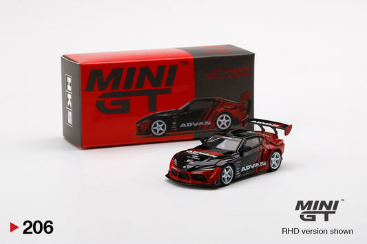 Mini GT HKS ADVAN GR Supra MGT00206 1/64 Diecast