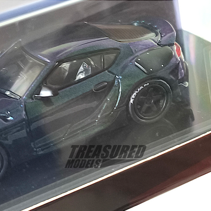 Pop Race HKS GR Supra Magic Purple 1/64 Diecast