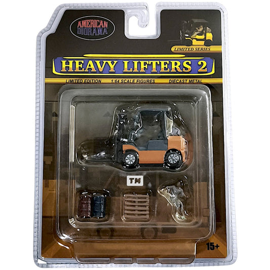 American Diorama Heavy Lifters 2 AD2434 1/64 Diecast
