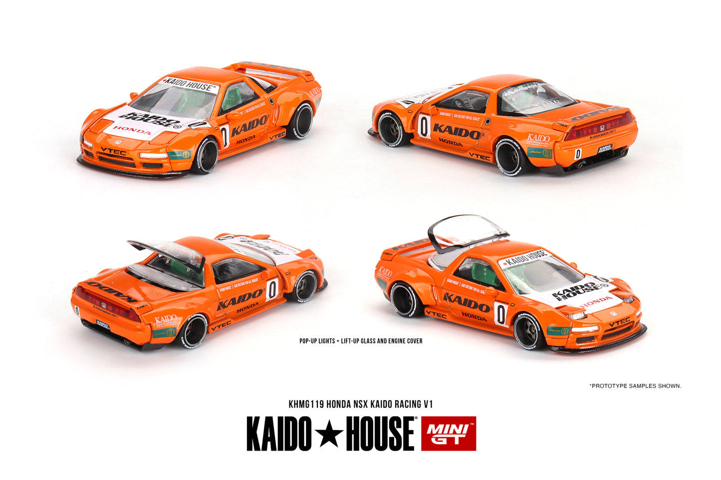 Kaido House Honda NSX Kaido Racing V1 KHMG119 1/64 Diecast