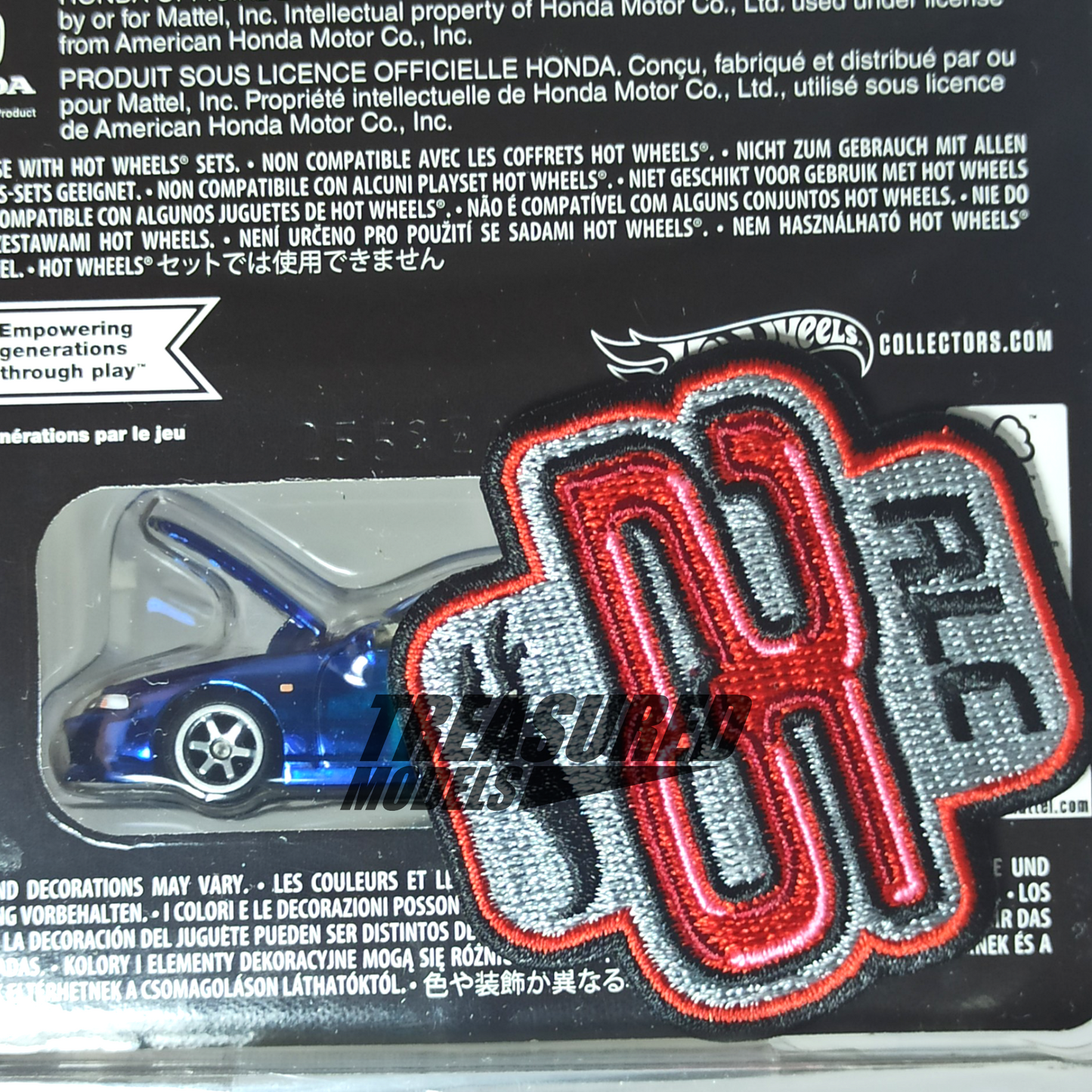 Hot Wheels Honda 1995 Integra Type R Spectraflame Otto Blue 2025 Premium RLC 1/64 Die Cast