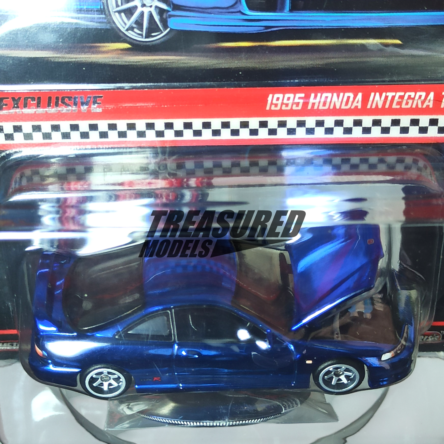 Hot Wheels Honda 1995 Integra Type R Spectraflame Otto Blue 2025 Premium RLC 1/64 Die Cast