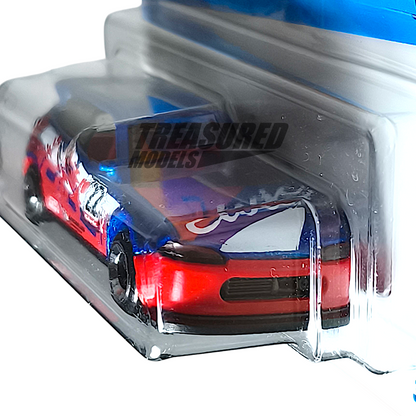 Hot Wheels Honda Civic Custom Metalflake Blue 2025 Main Line HW Reverse Rake 1/64 Diecast