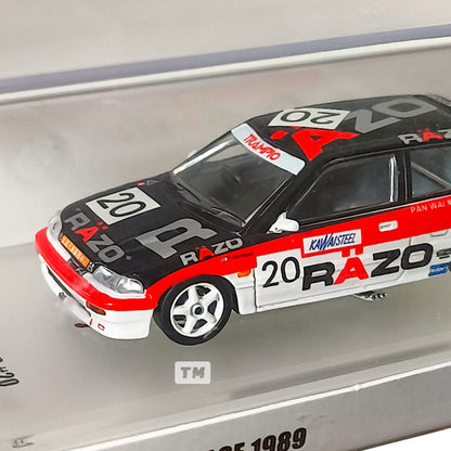 Inno64 Honda Civic EF3 Gr.A No20 RAZO Macau Guia Race 1989 Class Winner IN64-EF3-RZ 1/64 Diecast
