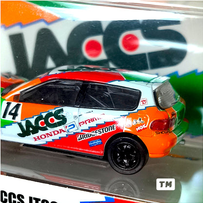 BM Creations Honda Civic EG6 JACCS JTCC 1993 #14 Cool Car Show 2026 1/64 Diecast