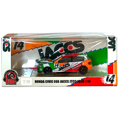 BM Creations Honda Civic EG6 JACCS JTCC 1993 #14 Cool Car Show 2026 1/64 Diecast