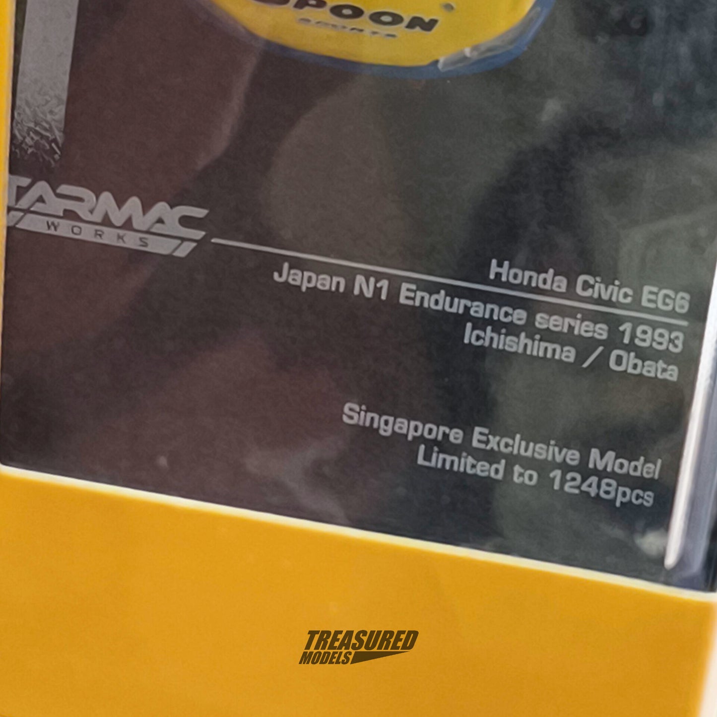 Tarmac Works Honda Civic EG6 Japan N1 Endurance Series 1993 1/64 Diecast