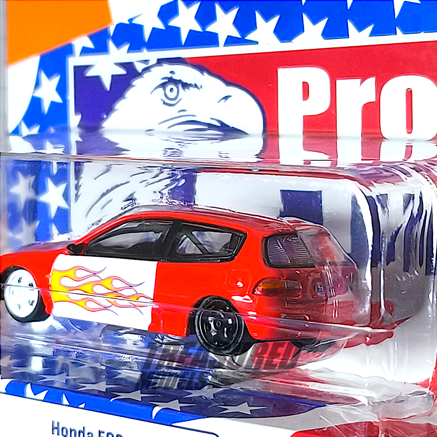 Tarmac Works Honda Civic EG6 New York Sunshine - New York Sunshine Special Edition 1/64 Diecast