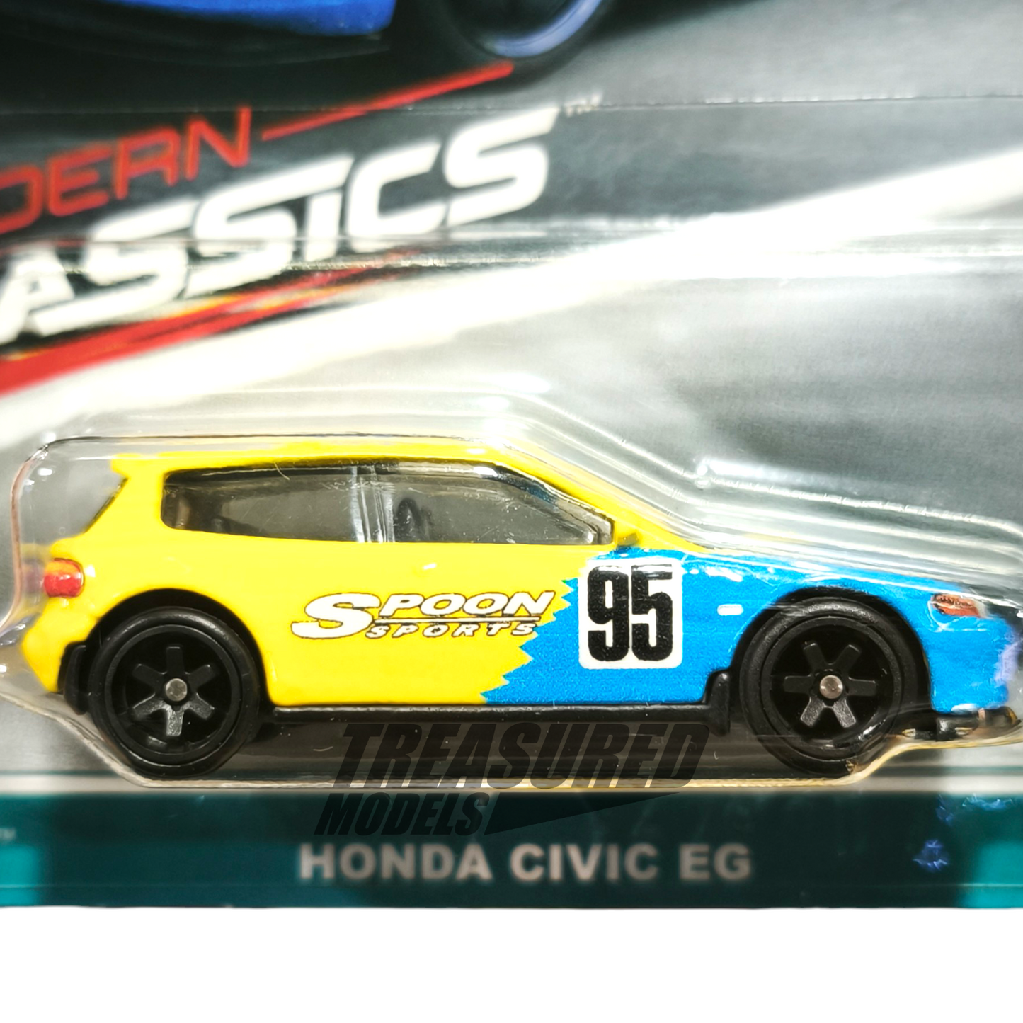 Hot Wheels Honda Civic EG Yellow 2023 Premium Car Culture Modern Classics 1/64 Die Cast