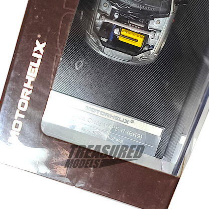 MotorHelix Honda Civic Type-R EK9 Customized Polishing Hong Kong Toy Car Salon 2025 1/64 Die Cast