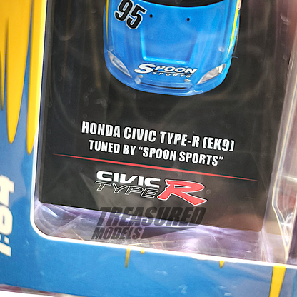 Inno64 Honda Civic Type-R EK9 Tuned by Spoon Sports IN64-EK9-SP 1/64 Die Cast