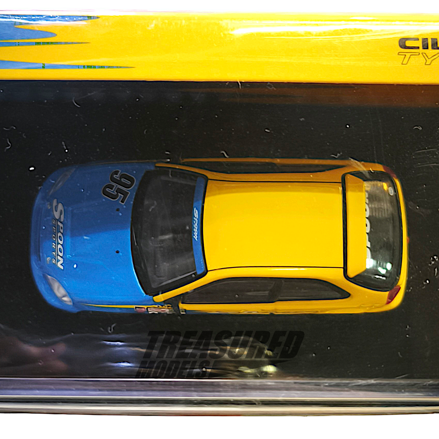 Inno64 Honda Civic Type-R EK9 Tuned by Spoon Sports IN64-EK9-SP 1/64 Die Cast
