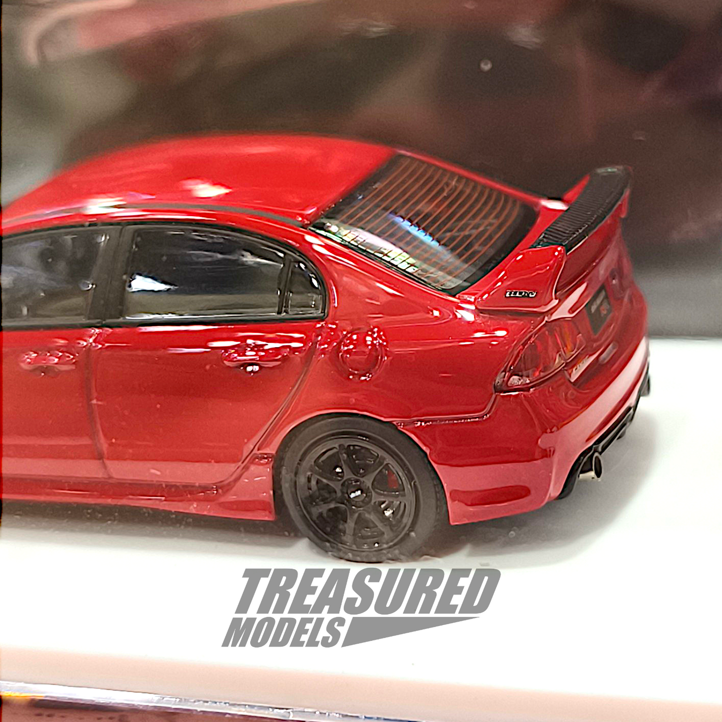 MotorHelix Honda Civic Type-R FD2 Mugen RR Red M65410 1/64 Die Cast