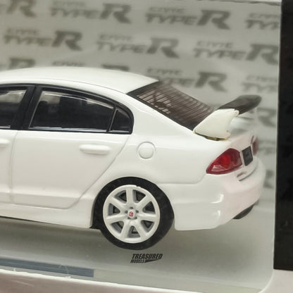 Inno64 Honda Civic Type-R FD2 White 2007 1/64 Diecast