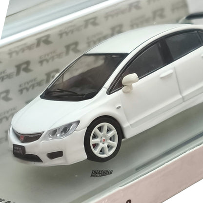 Inno64 Honda Civic Type-R FD2 White 2007 1/64 Diecast