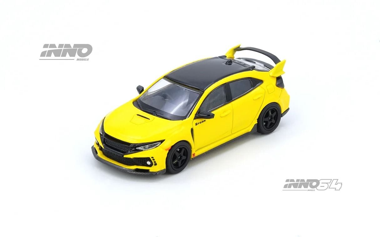 *Pre-Order* Inno64 Honda Civic Type-R FK8 Yellow IN64-FK8-YL 1/64 Die Cast