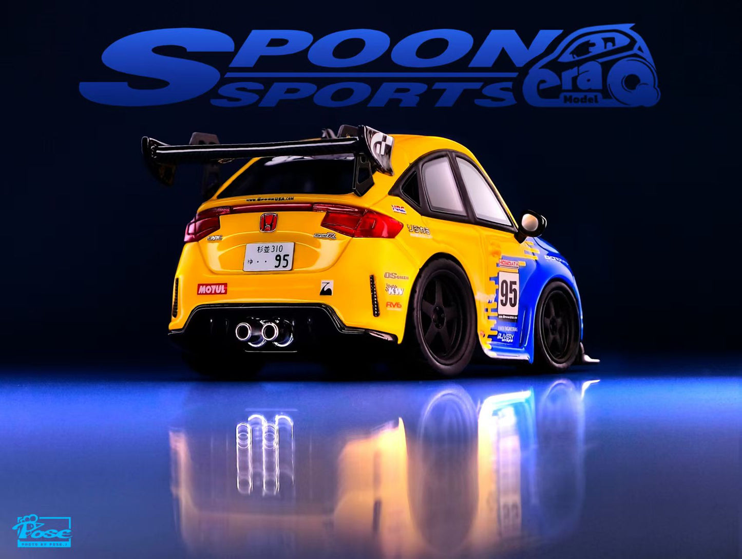 Era Q Honda Civic Type-R Spoon Sports Q Car Hong Kong Toy Car Salon 2025 1/64 Die Cast
