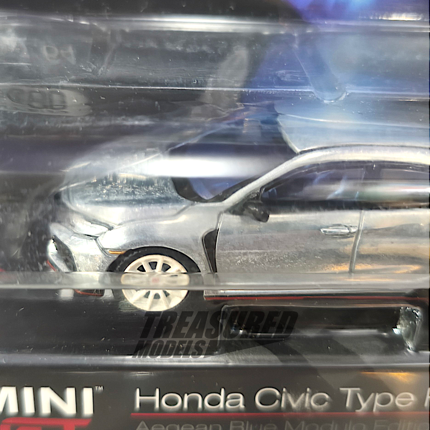 Mini GT Honda Civic Type R Aegean Blue Modulo Edition Chase MGT00017 1/64 Diecast