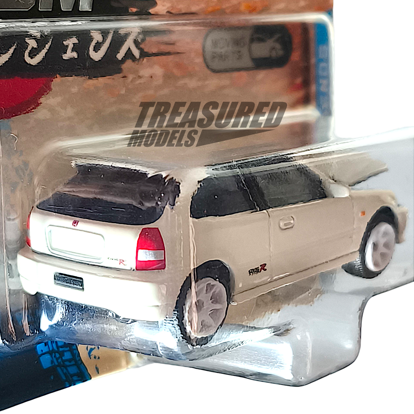Majorette Honda Civic Type R EK9 Chase White JDM Legends 1/64 Diecast