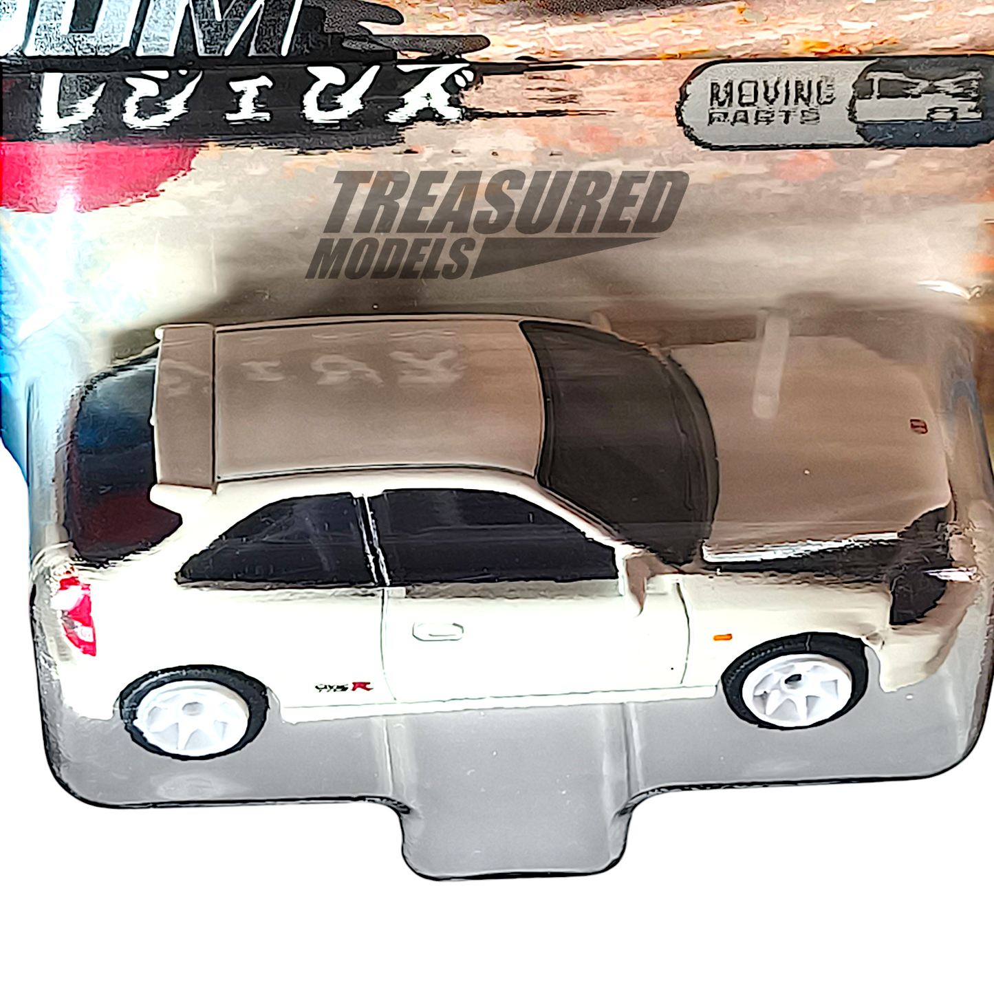 Majorette Honda Civic Type R EK9 Chase White JDM Legends 1/64 Diecast