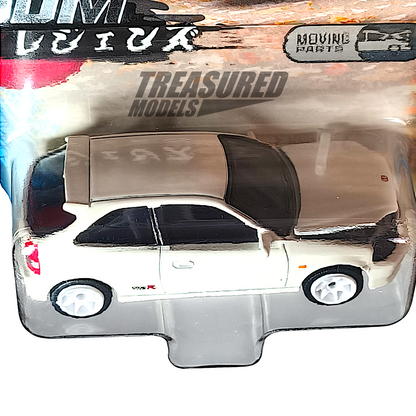 Majorette Honda Civic Type R EK9 Chase White JDM Legends 1/64 Diecast