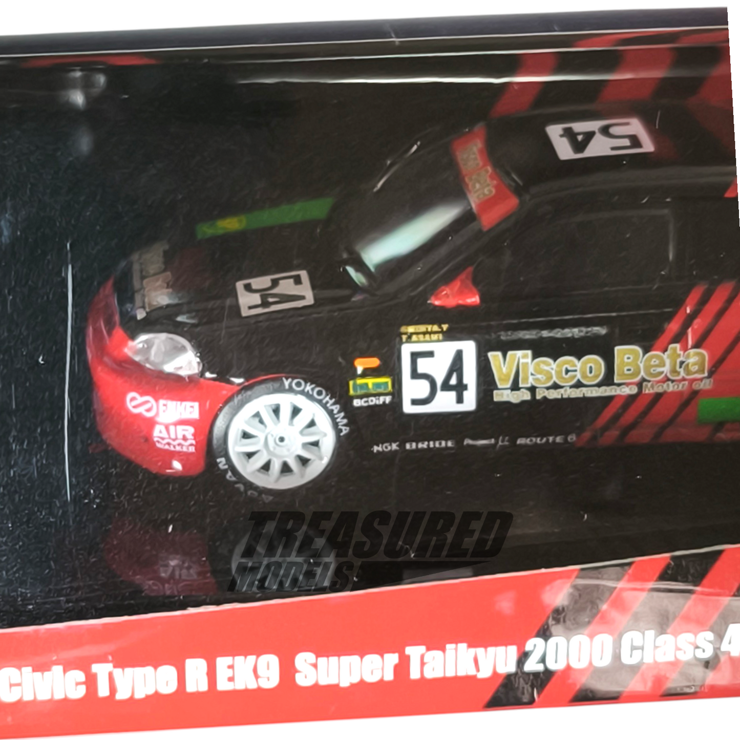 Tarmac Works Honda Civic Type R EK9 Super Taikyu Series ADVAN Livery T64-010-ADV 1/64 Die Cast