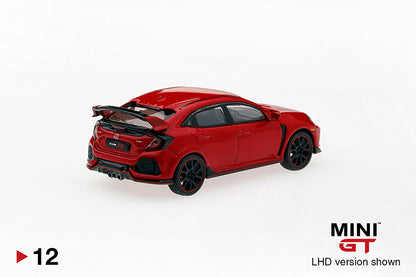 Mini GT Honda Civic Type R FK8 Rallye Red MGT00012 1/64 Die Cast