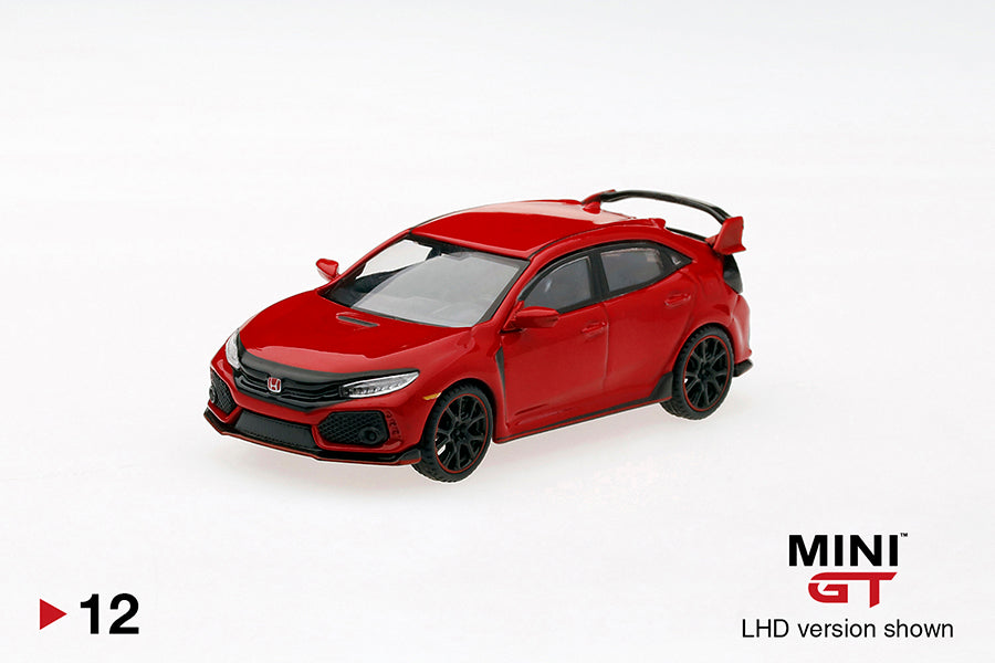 Mini GT Honda Civic Type R FK8 Rallye Red MGT00012 1/64 Die Cast