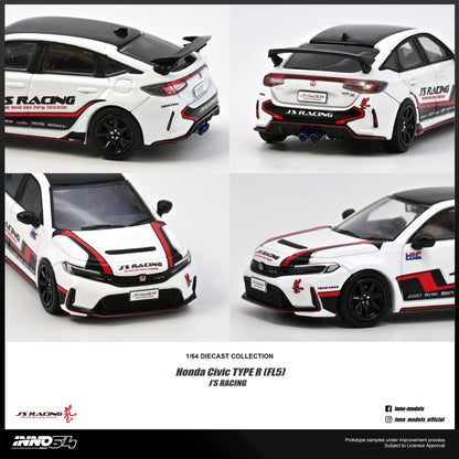 [Pre-Order] Inno64 Honda Civic Type R FL5 J'S Racing IN64-FL5JS-WHI 1/64 Diecast
