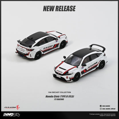 [Pre-Order] Inno64 Honda Civic Type R FL5 J'S Racing IN64-FL5JS-WHI 1/64 Diecast