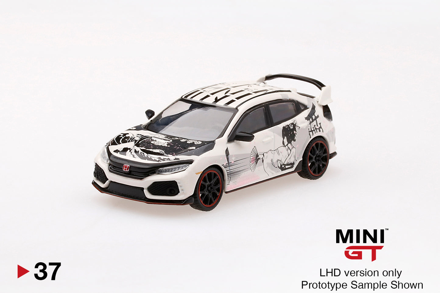 Mini GT Honda Civic Type R (FK8) ArtCar Manga - 2018 Paris Autoshow MGT00037 1/64 Diecast