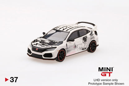 Mini GT Honda Civic Type R (FK8) ArtCar Manga - 2018 Paris Autoshow MGT00037 1/64 Diecast