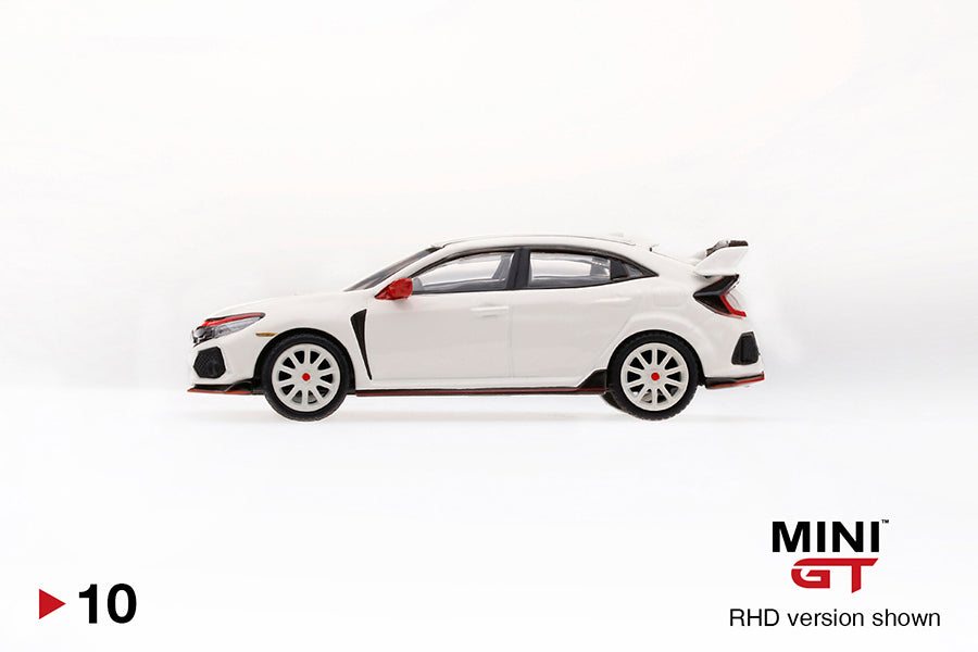 Mini GT Honda Civic Type R (FK8) Championship White Modulo Edition MGT00010 1/64 Die Cast