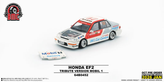 BM Creations Honda EF2 Tribute Version Mobil 1 64B0452 1/64 Diecast