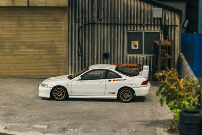 Tarmac Works Honda Integra TYPE R DC2 MUGEN Championship White 1/64 Diecast