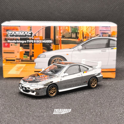 CHASE! Tarmac Works Honda Integra TYPE R DC2 MUGEN Championship White Chase 1/64 Diecast