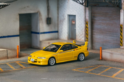 Tarmac Works Honda Integra TYPE R DC2 MUGEN Sunlight Yellow T64G-TL059-YL 1/64 Diecast