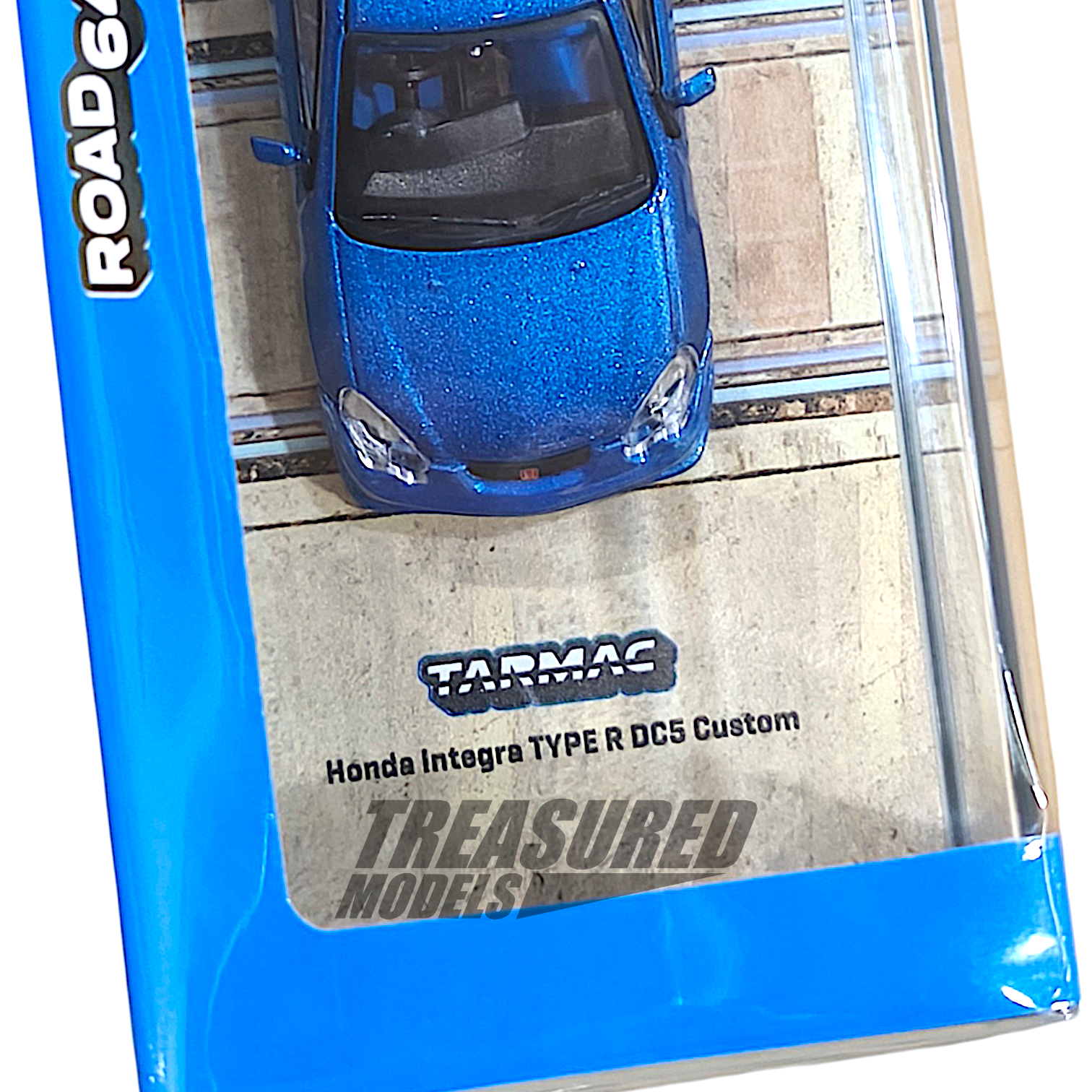 Tarmac Works Honda Integra TYPE R DC5 Custom Blue Metallic T64R