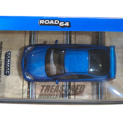 Tarmac Works Honda Integra TYPE R DC5 Custom Blue Metallic T64R-TL022-BL 1/64 Diecast