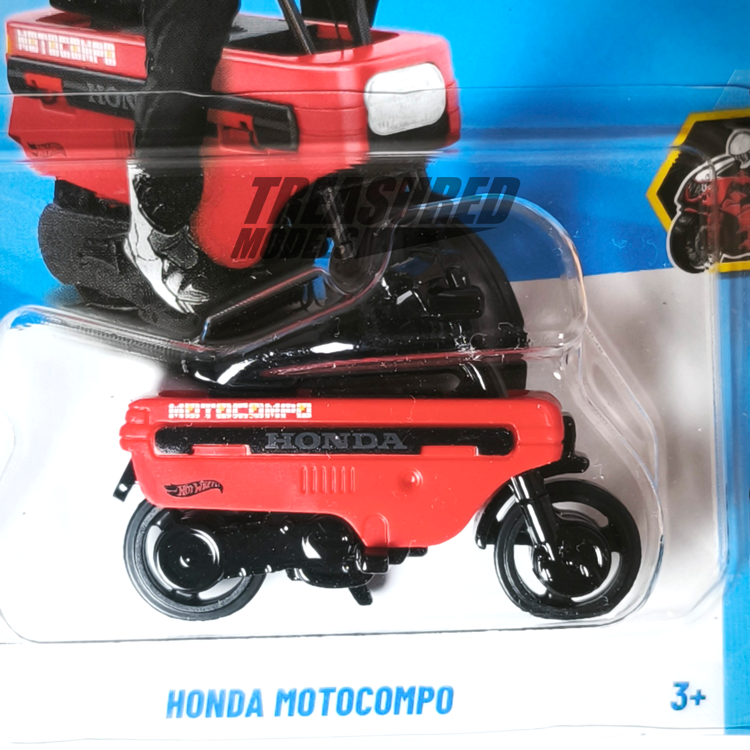 Hot Wheels Honda Motocompo Caribbean Red 2025 Main Line HW Moto 1 Hot Wheels Honda Motocompo Caribbean Red 2025 Main Line HW Moto 1