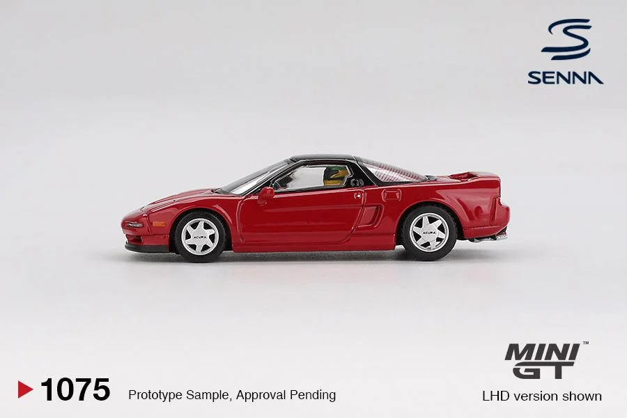 *Pre-Order* Mini GT Honda NS-X Prototype Midship Sports 1989 Ayrton Senna w Figure MGT01075 1/64 Die Cast