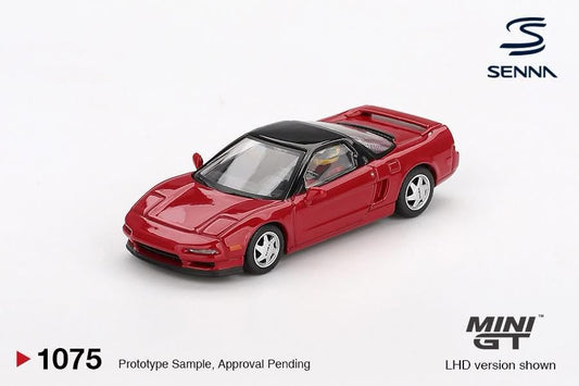 *Pre-Order* Mini GT Honda NS-X Prototype Midship Sports 1989 Ayrton Senna w Figure MGT01075 1/64 Die Cast
