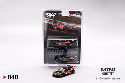 Mini GT Honda NSX-GT TYPE S GT500 #16 Red Bull MOTUL MUGEN NSX-GT TEAM Red Bull MUGEN 2022 SUPER GT SERIES MGT00848 1/64 Diecast
