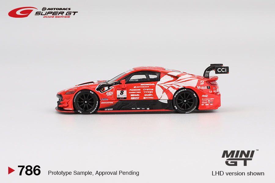 ミニカー ARTA MUGEN NSX-GT GT500 SUPER GT 2023 Honda NSX-GT Type S GT500 SUPER GT Series 2023 #16 `ARTA
