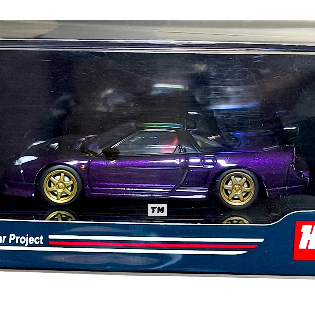 Hobby Japan Honda NSX-R GT NA2 GT-Wing Customized Ver Purple Metallic HJ641015DPU 1/64 Diecast