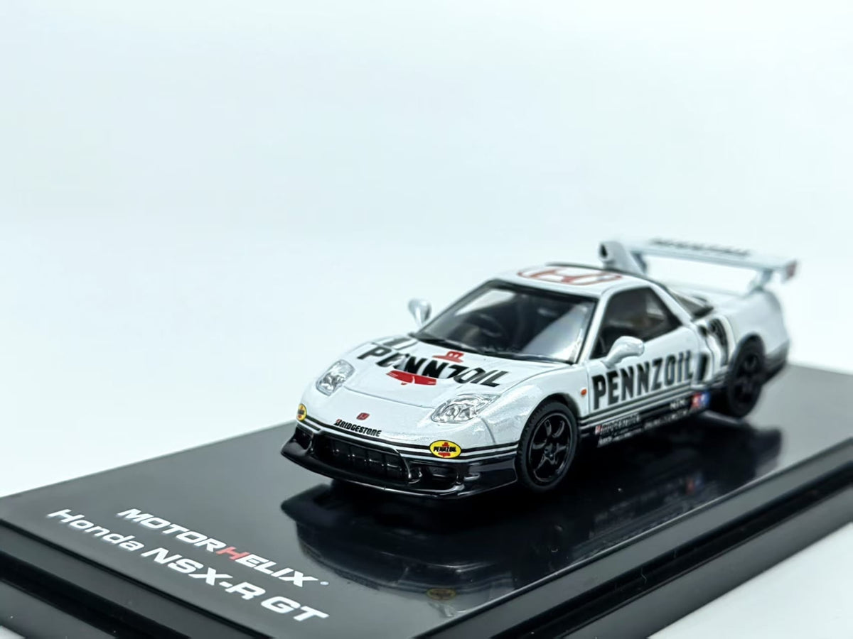MotorHelix Honda NSX-R GT x PENNZOIL M65532DZ-PT 1/64 Diecast