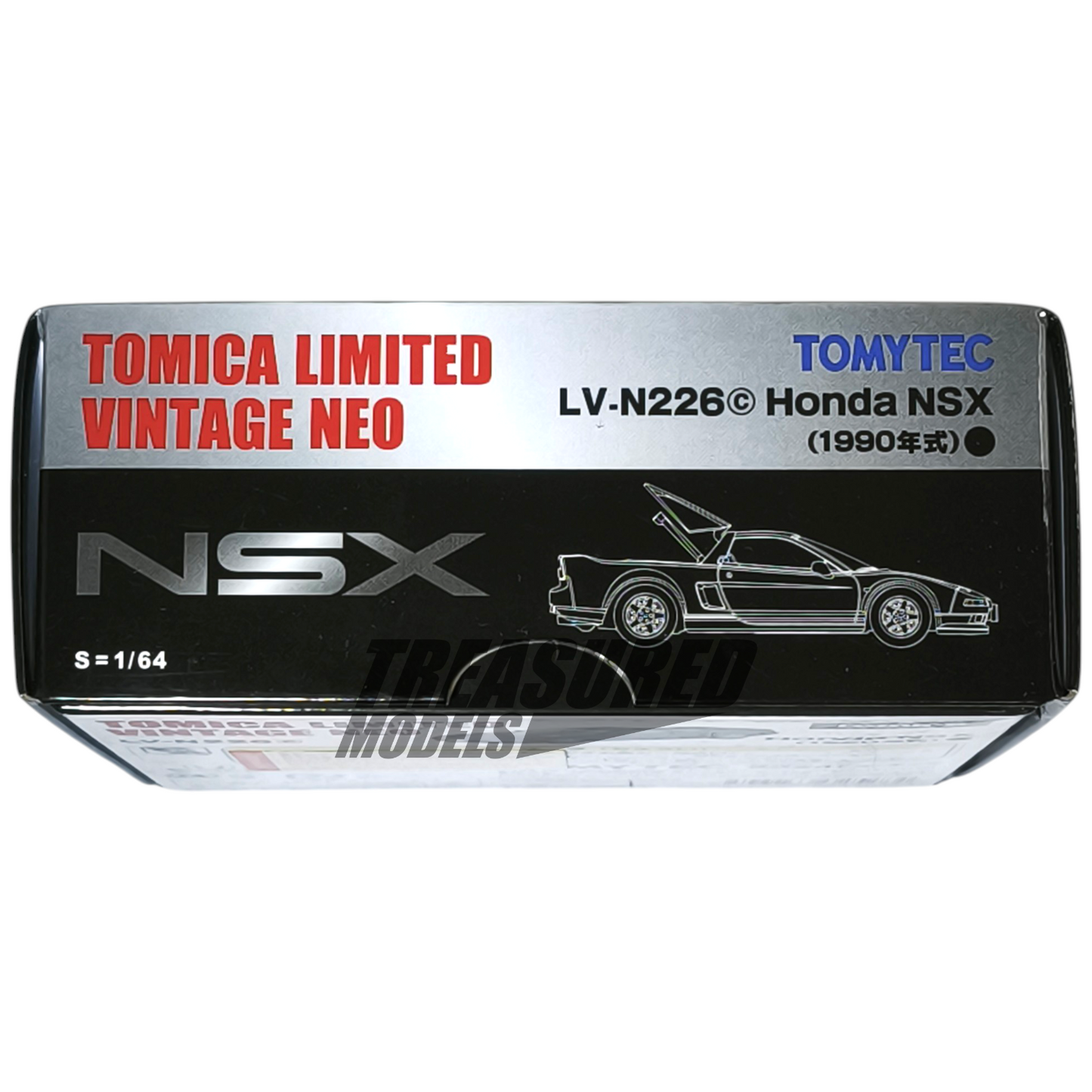 Tomytec Tomica Limted Vintage Neo Honda NSX Black LV-N226c 1/64 Die Cast