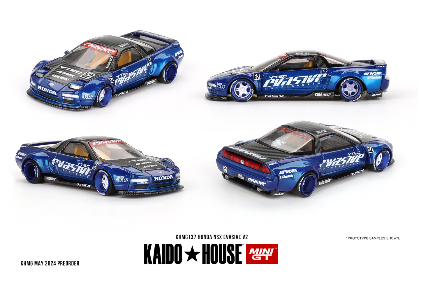 Kaido House Honda NSX Evasive V2 KHMG137 1/64 Diecast